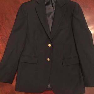 Chaps Ralph Lauren Boys Navy Blazer Size 12R